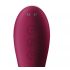 Satisfyer Dual Crush - wiederaufladbarer vaginaler und klitoraler Vibrator (rot) 