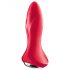 Satisfyer Rotator Plug 1 - Akku-Analvibrator mit Perlen (Rot)