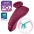 Satisfyer Sexy Secret - smarter wasserfester Vibro-Slip (rot)