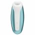 Satisfyer Love Breeze - wiederaufladbarer, wasserdichter Klitoris-Vibrator (blau) 