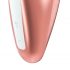 Satisfyer Love Breeze - akkubetriebener, wasserdichter Klitoral Vibrator (Pfirsich) 