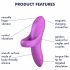 Satisfyer Bold Lover - akkubetriebener, wasserdichter Fingervibrator (Pink)