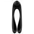 Satisfyer Candy Cane - wiederaufladbarer, wasserdichter Zweig-Vibrator (schwarz)