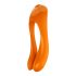 Satisfyer Candy Cane - Akku-betrieben, wasserdichter Doppel-Vibrator (Orange) 