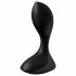 Satisfyer Backdoor Lover - akkubetriebener, wasserdichter Analvibrator (schwarz) 