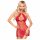 Penthouse Libido Boost - Spitzen-Träger-Babydoll und Tanga (rot)  - L/XL