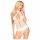 Penthouse Perfect Lover - Halfter Body (Weiß)  - M/L