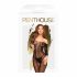 Penthouse Dreamy Diva - Zickzack-Muster, Carmen Overall (schwarz)  - XL