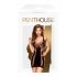 Penthouse Juicy Poison - Träger-Minikleid (schwarz) 