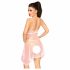 Penthouse Naughty Doll - Spitzenkleid und Tanga (Rosa) 