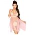 Penthouse Naughty Doll - Spitzenkleid und Tanga (Rosa)  - M/L