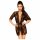 Penthouse Sweet Retreat - Spitzenkimono & String (schwarz) - XL