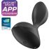 Satisfyer Sweet Seal - intelligenter Analvibrator (schwarz) 