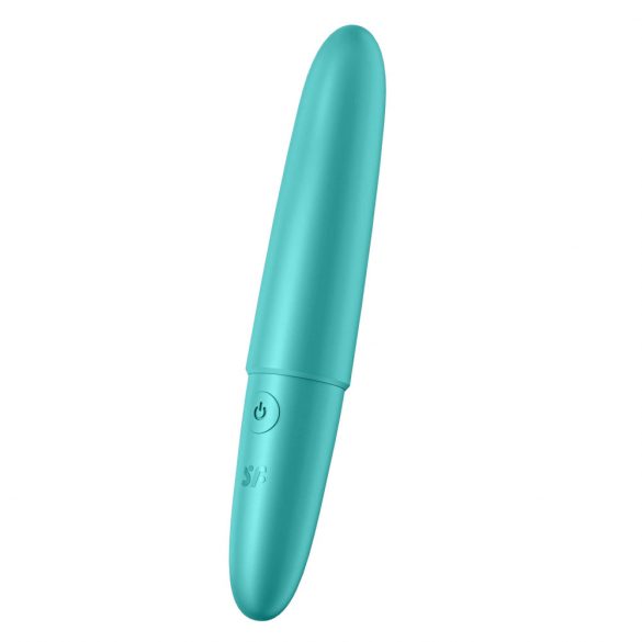 Satisfyer Ultra Power Bullet 6 - akkubetriebener, wasserdichter Vibrator (Türkis) 