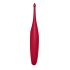 Satisfyer Twirling Fun - wiederaufladbarer, wasserdichter Klitorisvibrator (rot) 