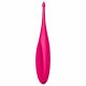 Satisfyer Wirbelnder Spaß - wiederaufladbarer, wasserdichter Klitorisvibrator (Magenta) 