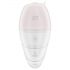 Satisfyer Supernova - wiederaufladbarer, luftdruckbasierter 2in1 Vibrator (weiß)