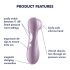 Satisfyer Pro 2 Gen2 - akkubetriebener Klitoris-Stimulator (Violett) 