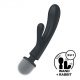 Satisfyer Triple Lover - G-Punkt und Massagenvibrator (Silber) 