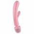 Satisfyer Triple Lover - G-Punkt und Massage-Vibrator (Pink) 