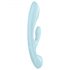 Satisfyer Triple Oh - Akku-Vibrator mit Klitorisarm (Blau)