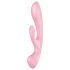 Satisfyer Triple Oh - aufladbarer Vibrator mit Klitorisarm (pink)