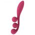 Satisfyer Tri Ball 1 - wiederaufladbarer, multifunktionaler Vibrator (rot)