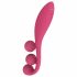 Satisfyer Tri Ball 1 - akkubetriebener, multifunktionaler Vibrator (rot) 