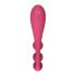 Satisfyer Tri Ball 1 - akkubetriebener, multifunktionaler Vibrator (rot) 