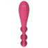 Satisfyer Tri Ball 1 - Multifunktions-Vibrator, wiederaufladbar (Rot)