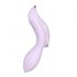 Satisfyer Curvy Trinity 2 - Akkubetriebener Luftwellen 3in1 Vibrator (Lila) 