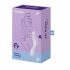 Satisfyer Curvy Trinity 2 - Wiederaufladbarer Luftwellen-2in1-Vibrator (lila)