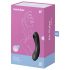 Satisfyer Curvy Trinity 4 - wiederaufladbarer Akku 2-in-1 Luftwellen-Vibrator (schwarz)