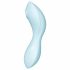 Satisfyer Curvy Trinity 5+ - intelligenter Luftwellen 2in1 Vibrator (blau) 