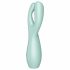 Satisfyer Threesome 3 - wiederaufladbarer Klitoris-Vibrator (Mint)