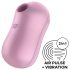 Satisfyer Cotton Candy - wiederaufladbarer Druckwellenvibrator für den Kitzler (lila)