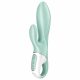 Satisfyer Air Pump Bunny 5 - intelligenter aufblasbarer Vibrator (Minze) 