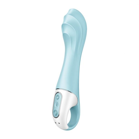 Satisfyer Air Pump Vibrator 5 - intelligentes aufblasbares Vibrator (blau) 