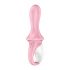 Satisfyer Air Pump Booty 5 - intelligenter aufblasbarer Analvibrator (pink) 