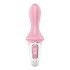 Satisfyer Air Pump Booty 5 - intelligenter aufblasbarer Analvibrator (pink) 