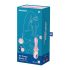 Satisfyer Air Pump Booty 5 - intelligenter aufblasbarer Analvibrator (pink) 