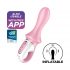 Satisfyer Air Pump Booty 5 - intelligenter aufblasbarer Analvibrator (pink) 