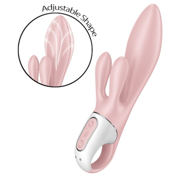 Satisfyer Air Pump Bunny 3 - Aufblasbarer Vibrator (Rosa)