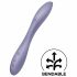 Satisfyer G-Spot Flex 2 - wiederaufladbarer, wasserfester G-Punkt-Vibrator (violett)