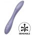 Satisfyer G-spot Flex 2 - wiederaufladbarer, wasserdichter G-Punkt Vibrator (violett)