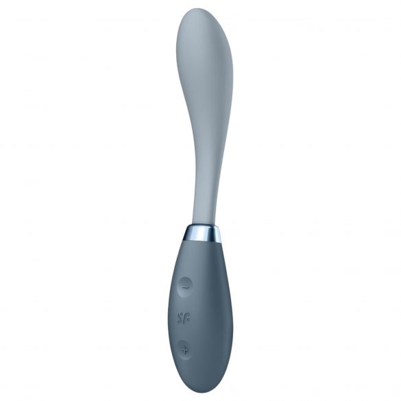 Satisfyer G-Punkt Flex 3 - aufladbarer G-Punkt Vibrator (Grau) 