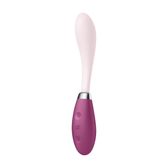 Satisfyer G-Spot Flex 3 - Akku G-Punkt Vibrator (pink-burgund) 