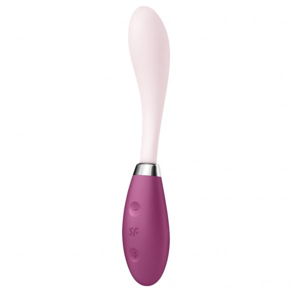 Satisfyer G-Spot Flex 3 - Akku G-Punkt Vibrator (pink-burgund) 