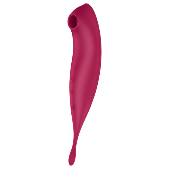 Satisfyer Twirling Pro - intelligenter 2-in-1 Klitorisvibrator (rot)