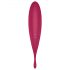 Satisfyer Twirling Pro - intelligenter 2-in-1 Klitorisvibrator (rot)